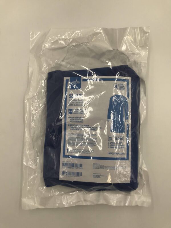 MEDLINE DYNJP2228S Sirus Surgical Gown, Level 4, XL-Long