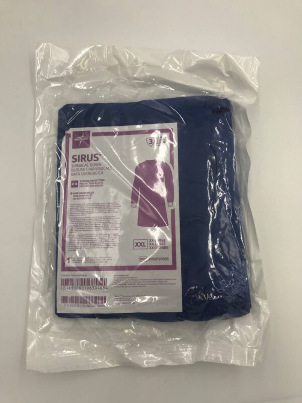MEDLINE DYNJP2003S Sirus Surgical Gown Level 3, XXL-Large