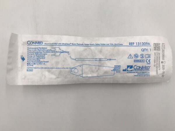CONMED 131309A Electrosurgical Handpiece w/10ft Cable