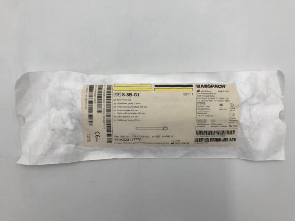 ANSPACH S-8B-G1 Fluted Ball 8mm (X)