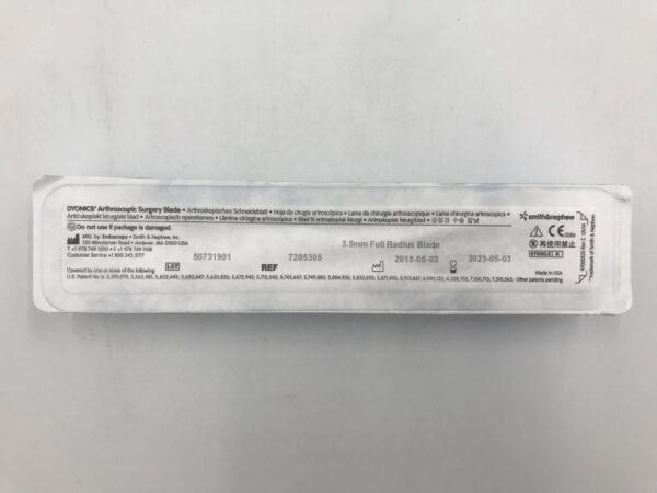 SMITH & NEPHEW 7205305 Full Radius Blade 3.5mm