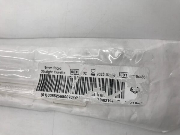 Berkeley Medevices 602 Synevac Vacuum Curette 9mm Straight Rigid (X)