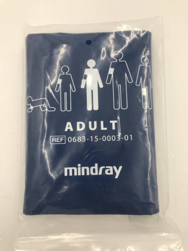 Mindray 0683-15-0003-01 Reusable Blood Pressure Cuff Sz=Adult