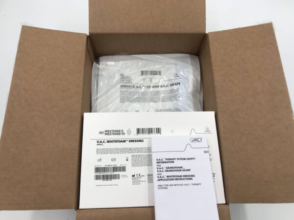 KCI M8275068/5 V.A.C. WhiteFoam Dressing Small (5/Box) (X)