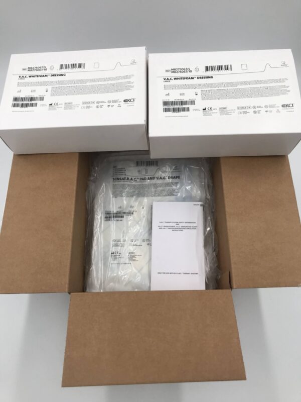 KCI M8275067/10 V.A.C. WhiteFoam Dressing Large (10/Box) (X)
