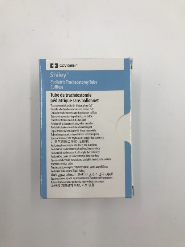 COVIDIEN 3.5PEF Shiley Pediatric Tracheostomy Tube Cuffless 3.5mm I.D. 5.4mm O.D.