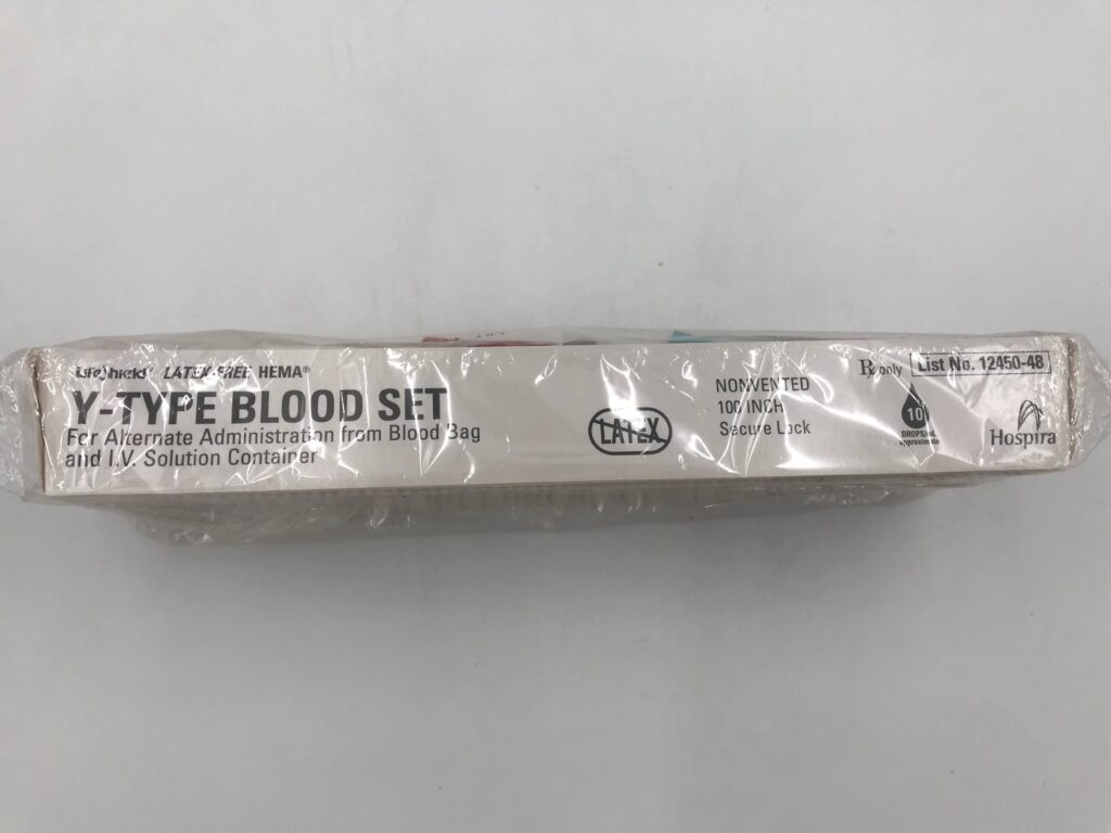 Hospira 12450-48 Y-Type Blood Set - GB TECH USA