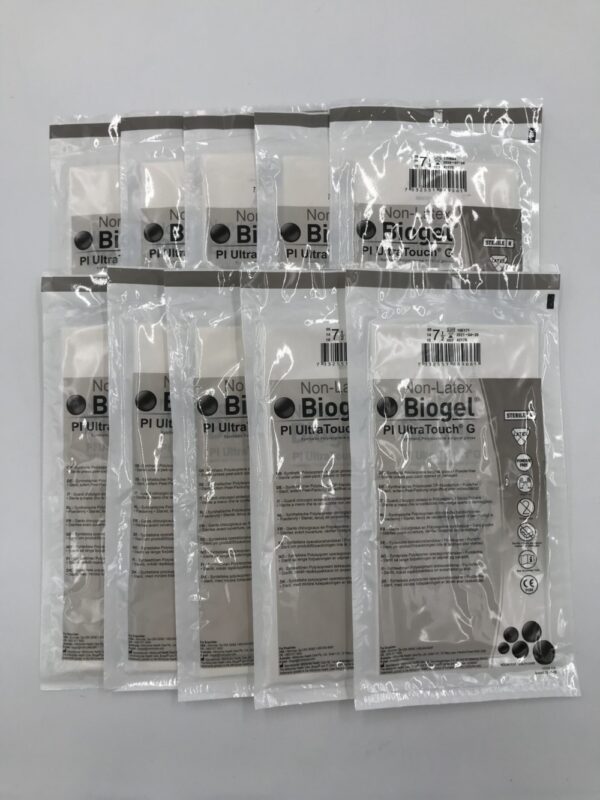 MOLNLYCKE HEALTH 42175 Non-latex Biogel PI UltraTouch G Surgical Gloves 7.5 (10/Lot)(X)