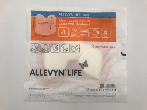 SMITH & NEPHEW 66801304 Allevyn Life Heel 25cm x 25.2cm