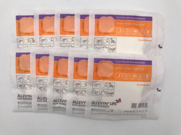 SMITH & NEPHEW 66801748 Allevyn Life Non-Bordered Soft Silicone Hydrocellular Foam Dressing (10/Box)(X)
