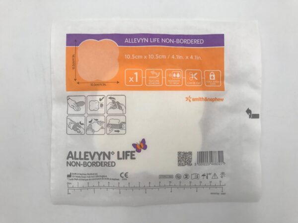 SMITH & NEPHEW 66801748 Allevyn Life Non-Bordered Soft Silicone Hydrocellular Foam Dressing (10/Box)(X)