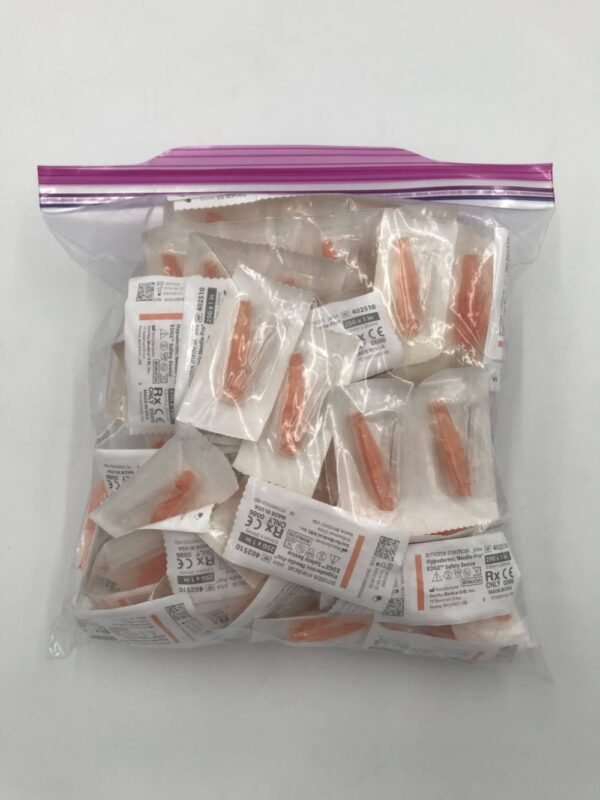 SMITHS MEDICAL 402510 Hypodermic Needle-Pro EDGE Safety Device 25G x 1in (100/Bag) (X)