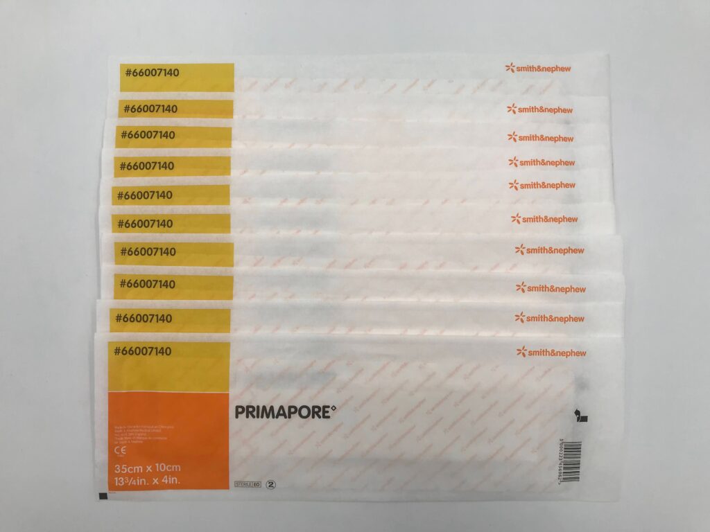 SMITH & NEPHEW 66007140 Primapore Non-Woven Adhesive Wound Dressing 35cm x  10cm (10/Lot) - GB TECH USA