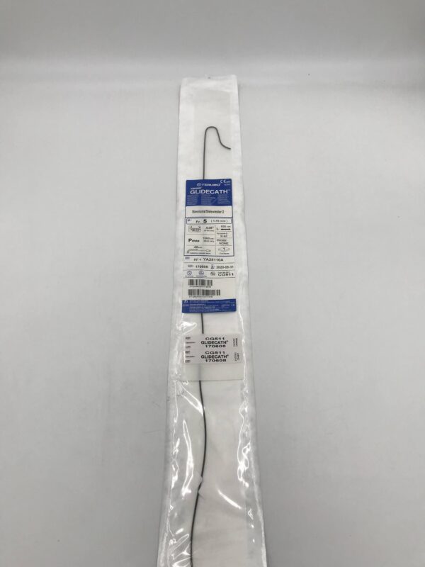 Terumo CG511 GlideCath Simmons/Sidewinder 2 Fr.5 Angiographic Catheter (X)