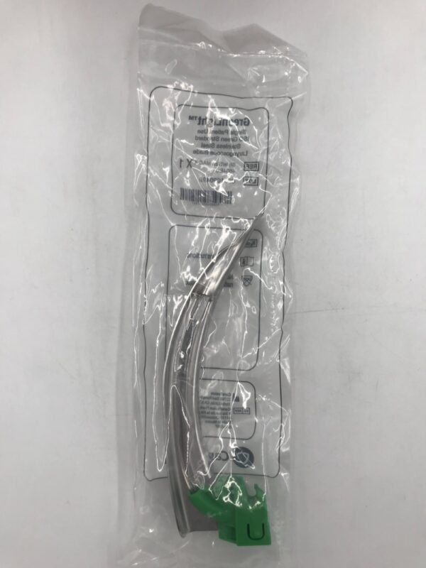 CAREFUSION 4604EU GreenLight ISO Green Standard Stainless Steel Laryngoscope Blade MAC4 (20/Case)