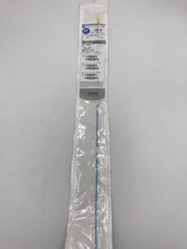 CORDIS 588-856 VistaBriteTip Guiding Catheter JR5 8F 100cm (X)