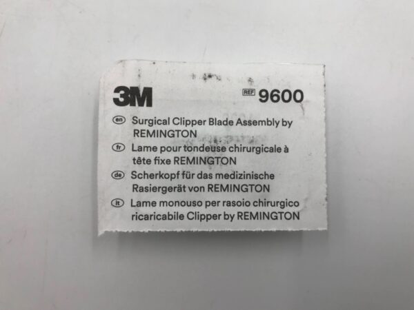 3M 9600 Surgical Clipper Blade Assembly
