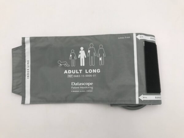 Datascope 0683-15-0006-01 Adult Long Blood Pressure Cuff 25 to 35cm Bladder:13.1 x 23.5cm