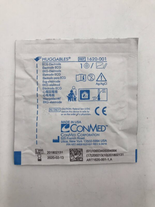 ConMed 1620-001 Huggables ECG Electrodes (X)