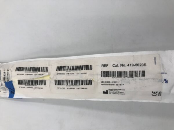 CORDIS 419-5020S PTA Pro Dilatation Catheter 5F 5mm X 2cm  X 80cm (X)