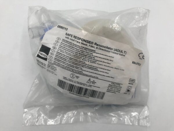 PORTEX 008010 Safe Response Resuscitator (Adult)(X)