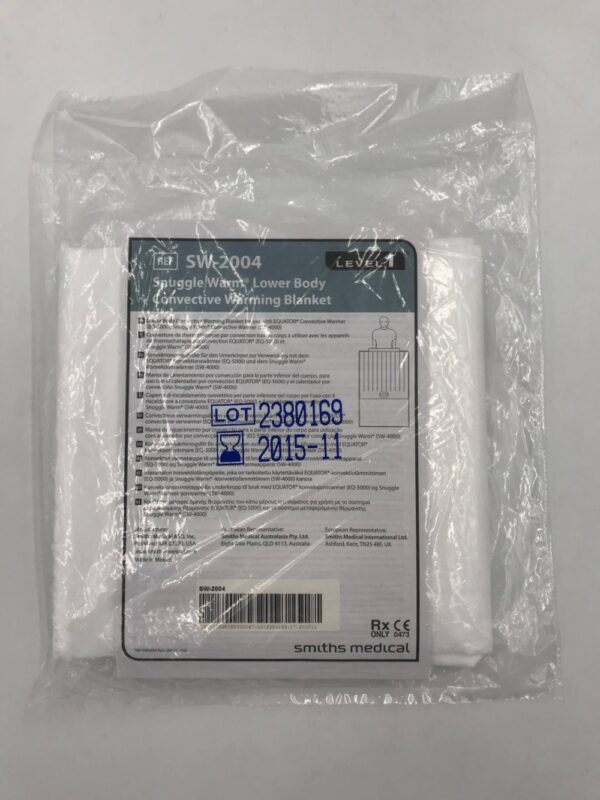 SMITHS MEDICAL SW-2004 Snuggle Warm Lower Body Convective Warming Blanket Level 1(X)