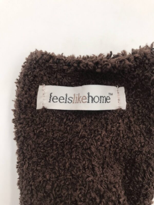 Medline MDT211225I Feels Like Home Slipper, Brown, Size 1 Fits Most (12/Bag)