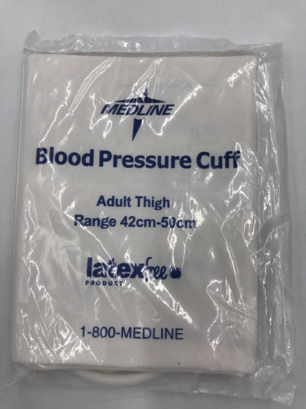 Medline MDS9715MQ Blood Pressure Cuff Adult Thigh Range 42cm-50cm