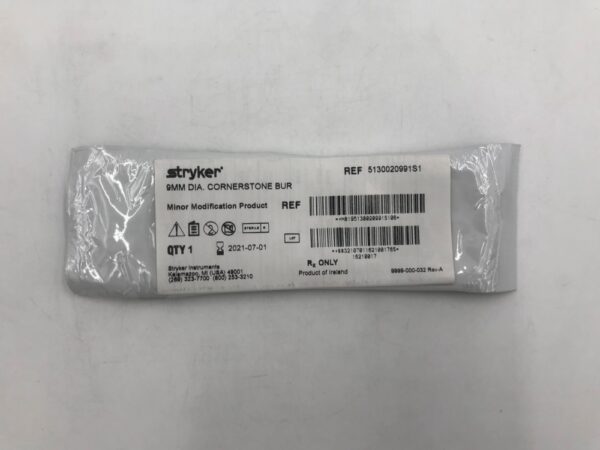STRYKER 5130020901S1 Cornerstone Bur 9mm (X)