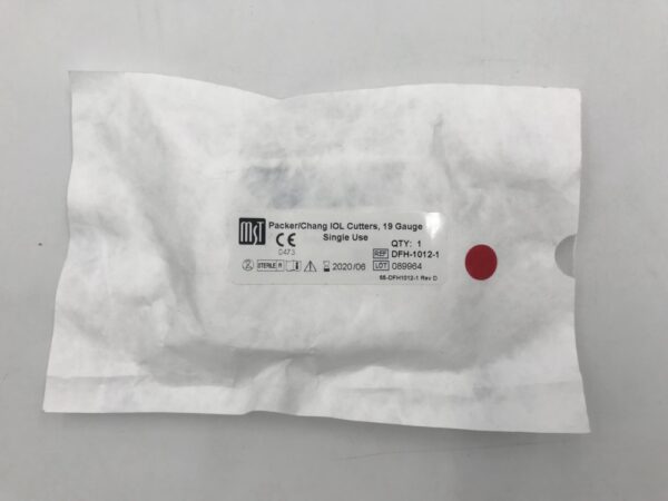 MST DFH-1012-1 Packer/Chang IOL Cutters, 19 Gauge Single Use (X)