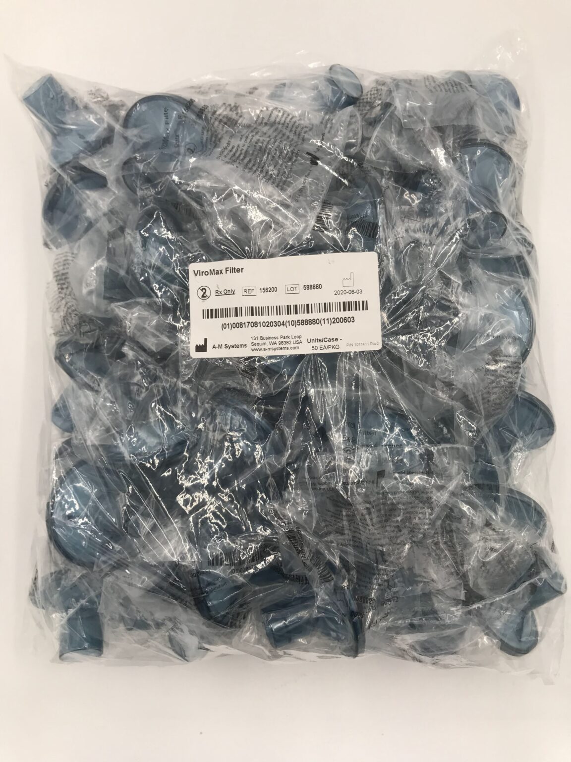 Bubu④ J726 A-M Systems 156200 ViroMax Filter (50/Pkg) - GB TECH USA