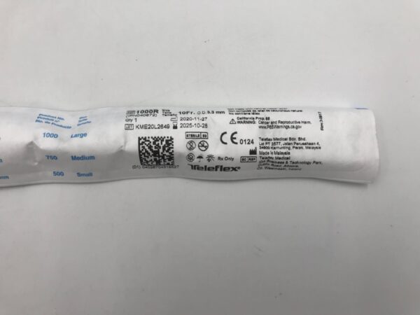 TELEFLEX 1000R Rusch Slick Stylet Disp. Endotracheal Stylet 10F (25/Box)