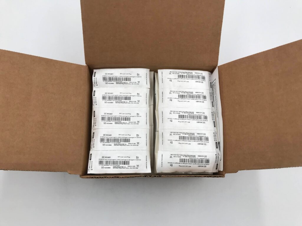 SMITHS MEDICAL MX491 Medex M/F Luer Lock Plug (100/Case) - GB TECH USA