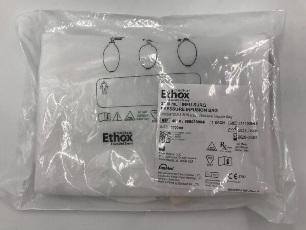 Ethox Medical 4030 / 950089904 SunMed 3000mL INFU-SURG Pressure Infusion Bag