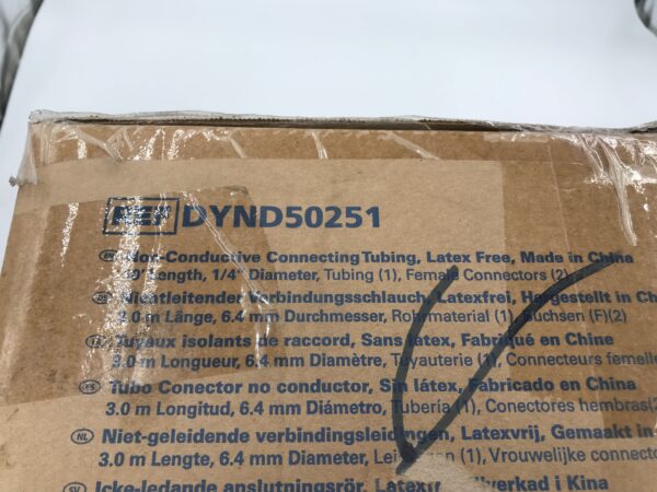 Medline DYND50251 Non-Conductive Connecting Tubing, 10' Length, 1/4" Diameter (50/Case) (X)
