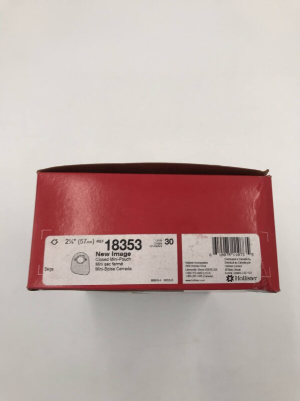 Hollister 18353 New Image Closed Mini-Pouch, Beige 2 1/4" (30/Box)