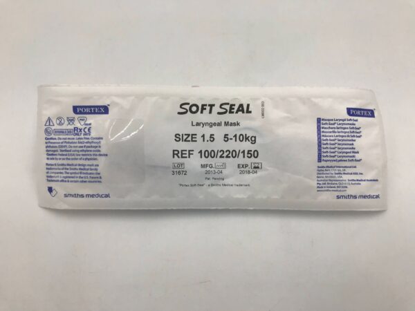 SMITHS MEDICAL 100/220/150 Portex Soft Seal Laryngeal Mask, Size 1.5, 5-10kg (X)