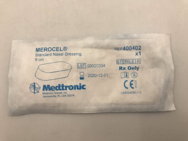Medtronic 400402 Merocel Standard Nasal Dressing 8 cm (X)