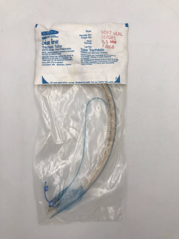 SIMS / SMITHS MEDICAL 167085 Portex Blue Line Tracheal Tube 8.5mm (X)