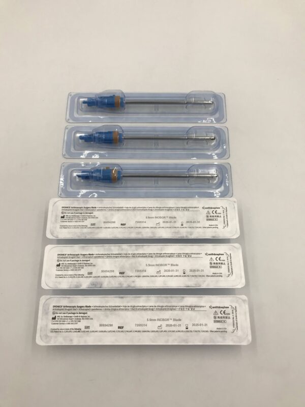 Smith&Nephew 7205314 Dyonics 5.5mm Incisor Blade (6/Box)