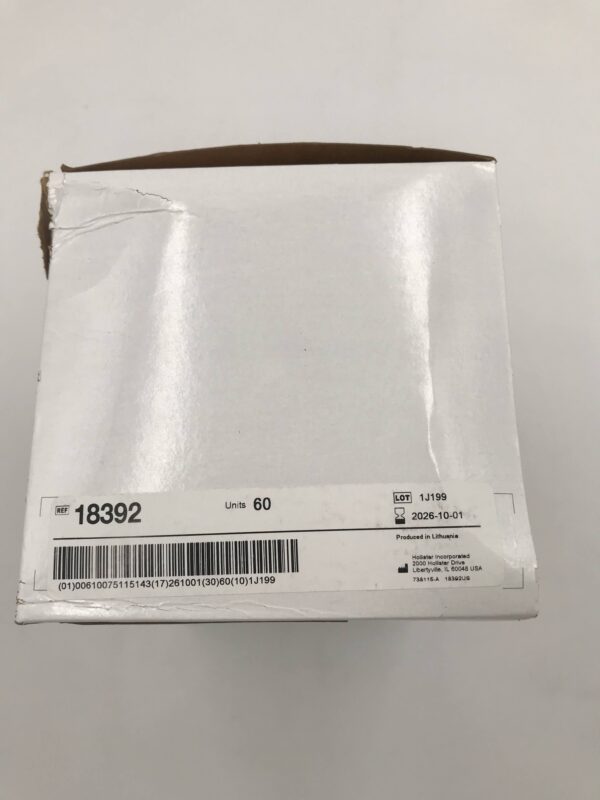 Hollister 18392 New Image 2-Piece Closed Ostomy Pouch, Beige, Filter 1 3/4" (60/Box)