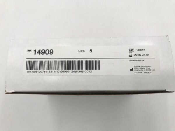 Hollister 14909 New Image Flextend 2-Piece Ostomy Skin Barrier, Convex, Tape, 2 3/4", 1 5/8" (5/Box)