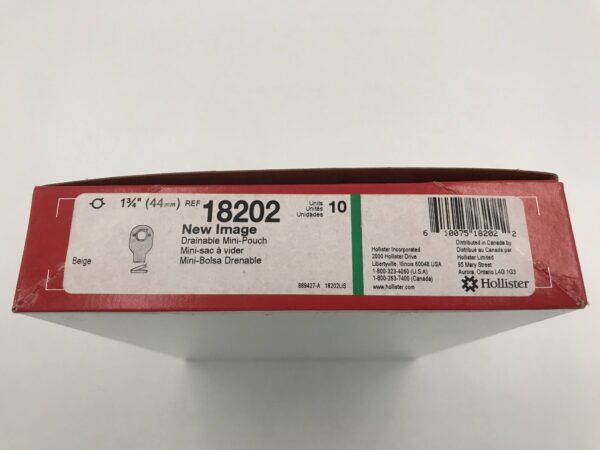 Hollister 18202 New Image Drainable Mini-Pouch 1 3/4" (10/Box) (SD)
