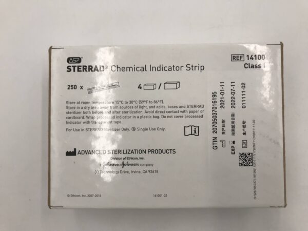 ASP 14100 Sterrad Chemical Indicator Strip (250/Box) (X)