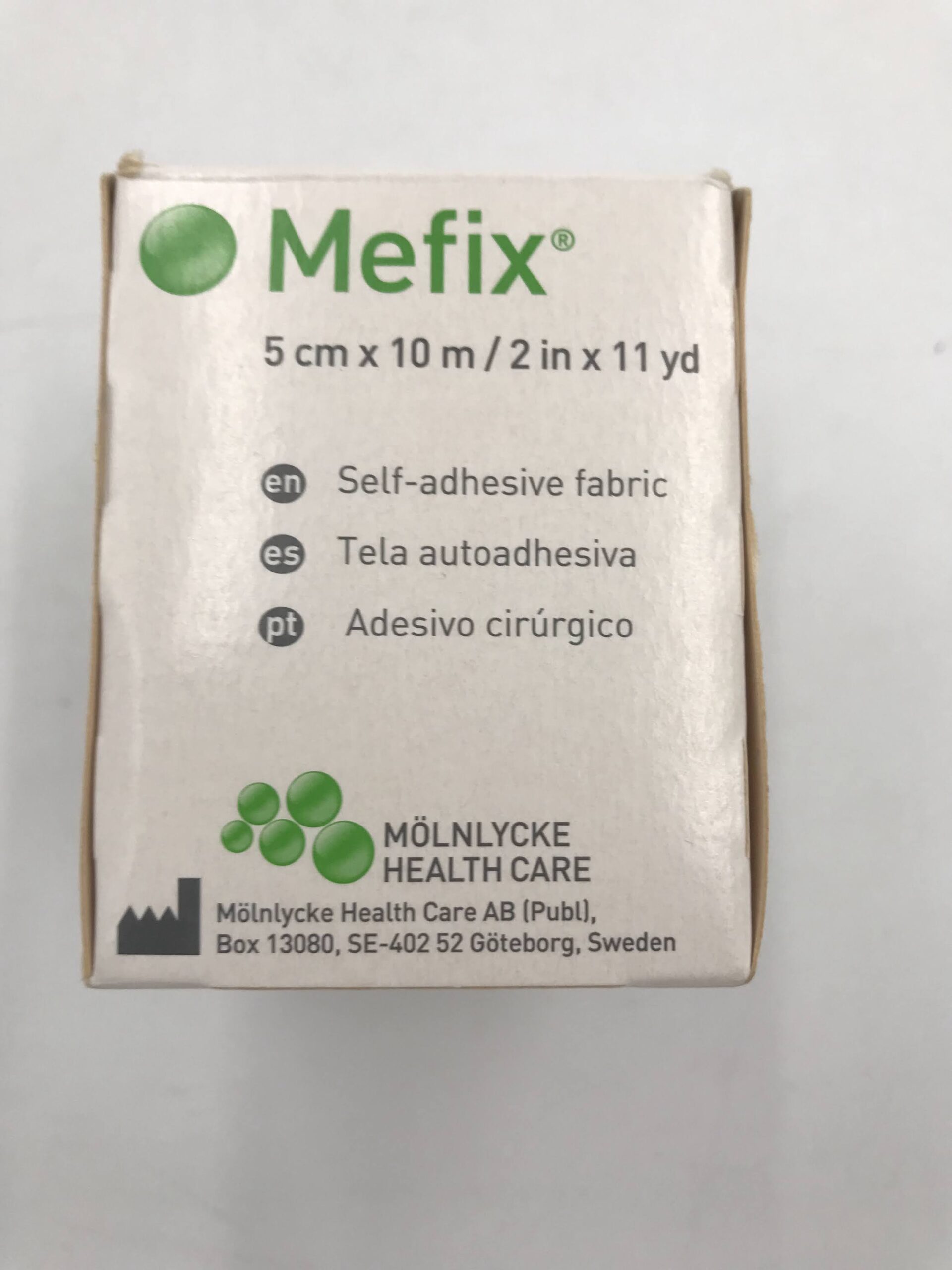 Mölnlycke 310599 Mefix Self-Adhesive Fabric 5cm x 10m (2in x 11yd) (X) - Image 2
