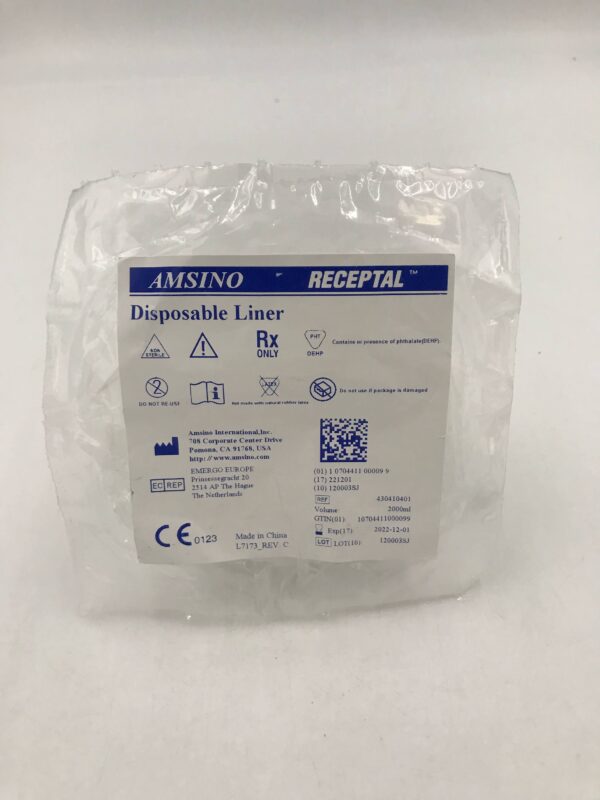 Amsino 430410401  Receptal Disposable Liner 2000mL (X)
