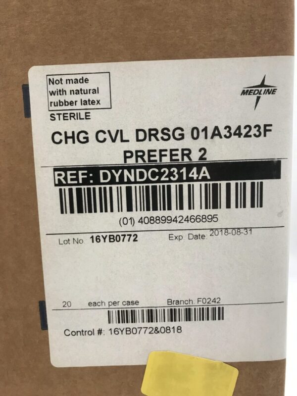 Medline DYNDC2314A Changing CVL Dressing (20/Case) (X)