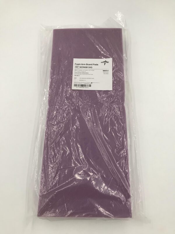 Medline NON081343 Foam Arm Board Pads 2" Height x 8" Width x 20" Length