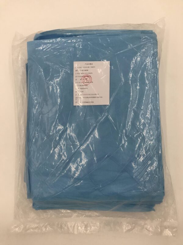 Disposable Gowns Blue 120*140CM (10/Pkg)(X)