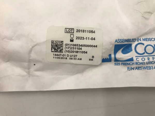 Conmed 0031000 Surgical Suction Connecting Tube 2' Long 5mm=I.D.